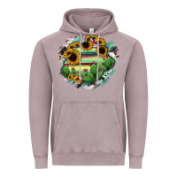 Vintage Zinc Aguascalientes State Of Mexico Map Vintage Hoodie - RanaPortraitStore