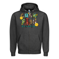 Charcoal Heather Crawfish season Zipper Hoodie - FaDigitalArtStudio