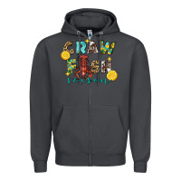 Smoke Crawfish season Zipper Hoodie - FaDigitalArtStudio