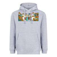 Heather Grey blessed nurse libbey glass Heavyweight Hoodie - BundleAndBundleShop