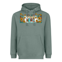 Sage blessed nurse libbey glass Heavyweight Hoodie - BundleAndBundleShop