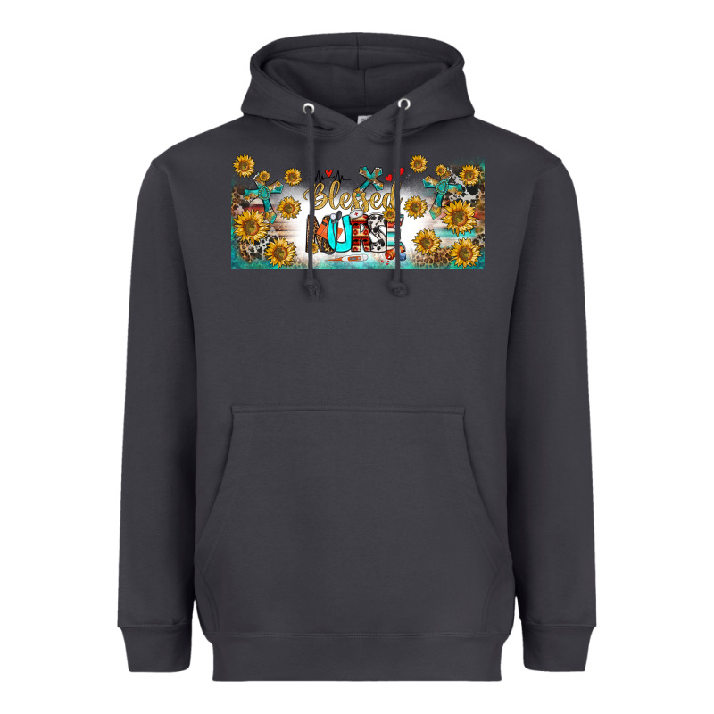 Blessed Nurse Libbey Glass Heavyweight Hoodie by BundleAndBundleShop | Teevron