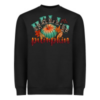 Black hello pumpkin Heavyweight Sweatshirt - CowGirlArtShop