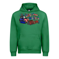 Emerald red white and boom Urban Hoodie - Artiststas
