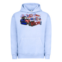 Pigment Grape Ice red white and boom Urban Hoodie - Artiststas
