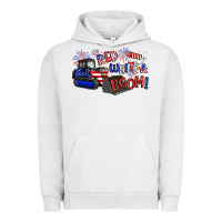 Pigment Lunar Rock red white and boom Urban Hoodie - Artiststas