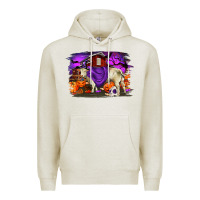 Oatmeal Heather Charolais Bull Halloween Premium Hoodie - RanaPortraitStore