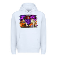 White Charolais Bull Halloween Premium Hoodie - RanaPortraitStore
