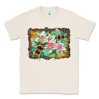 Natural bees and lilies with leopard Classic Tee - Artiststas