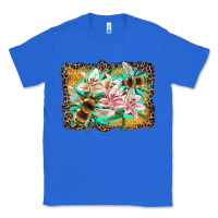 True Royal bees and lilies with leopard Classic Tee - Artiststas