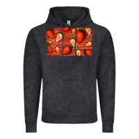 Vintage Black Strawberry Background Vintage Hoodie - Bettercallsaul