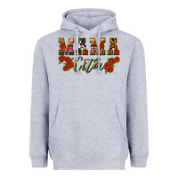 Heather Grey mama cita Heavyweight Hoodie - BundleAndBundleShop