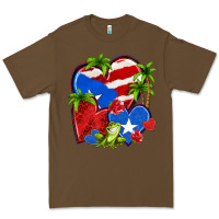 Cacao puerto rico hearts Premium Tee - NancyCooperArtShop