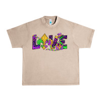 French Oak mardi gras love Urban Heavy Tee - JahusDesignShop