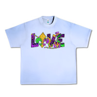 Grape Ice mardi gras love Urban Heavy Tee - JahusDesignShop