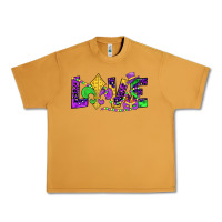 Peanut Butter mardi gras love Urban Heavy Tee - JahusDesignShop
