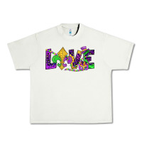 Pistachio mardi gras love Urban Heavy Tee - JahusDesignShop