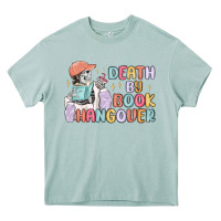 Arona death by book hangover Heavy Core Tee - MaliasSmallBusiness