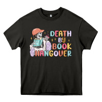 Asphalt death by book hangover Heavy Core Tee - MaliasSmallBusiness