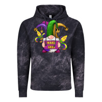 Cloud Black mardi gras gnomes fleur de lis Vintage Hoodie - RanaPortraitStore