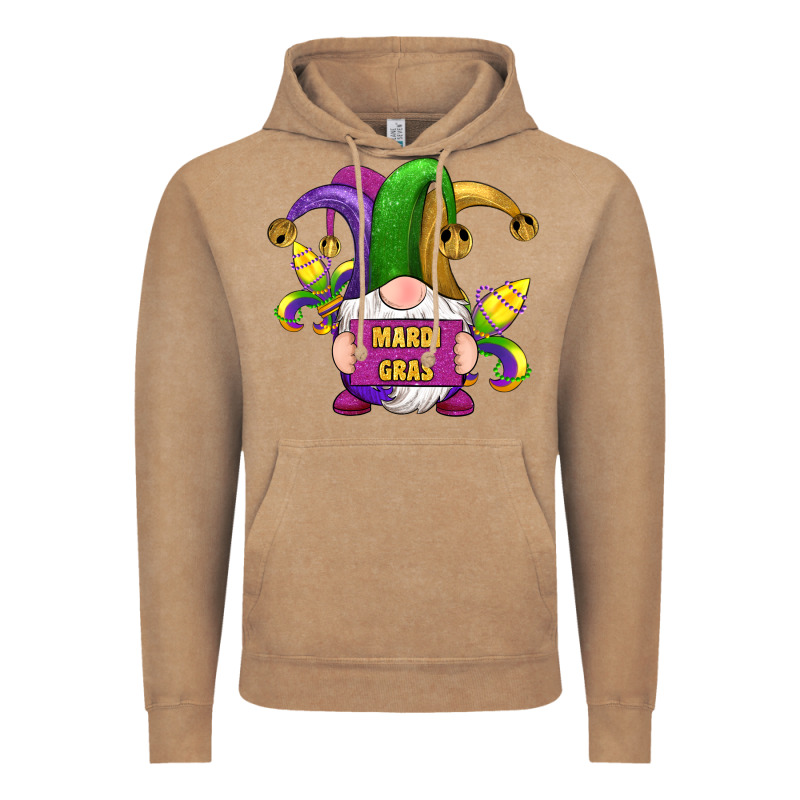 Mardi Gras Gnomes Fleur De Lis Vintage Hoodie by RanaPortraitStore | Teevron