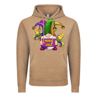 Vintage Coffee mardi gras gnomes fleur de lis Vintage Hoodie - RanaPortraitStore