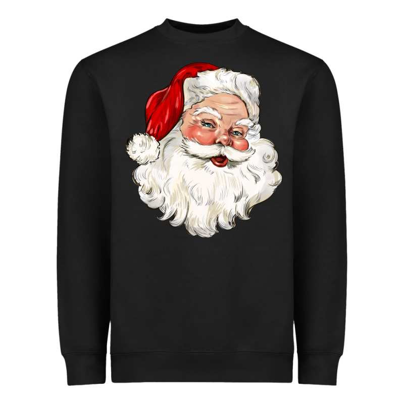 Santa Claus Heavyweight Sweatshirt by CowGirlArtShop | Teevron
