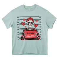Arona i steal hearts skeleton valentine's day Heavy Core Tee - MaliasSmallBusiness