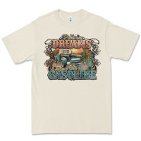 Runs On Dreams And Gasoline Truck Western Premium Tee | Teevron