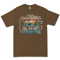Cacao runs on dreams and gasoline truck western Premium Tee - NancyCooperArtShop