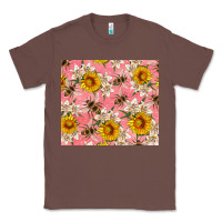 Chestnut bees and flowers Classic Tee - Artiststas