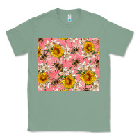 Sage bees and flowers Classic Tee - Artiststas