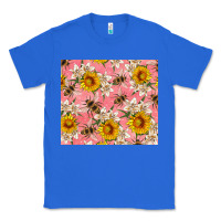 True Royal bees and flowers Classic Tee - Artiststas