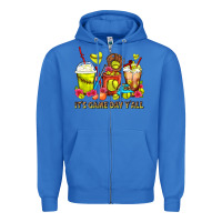 True Royal It's Game Day Y'all Softball Coffee Cups Zipper Hoodie - FaDigitalArtStudio