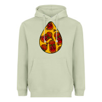 Matcha african masks teardrop  5 Heavyweight Hoodie - BundleAndBundleShop