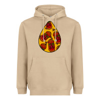 Mushroom african masks teardrop  5 Heavyweight Hoodie - BundleAndBundleShop