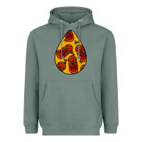 Sage african masks teardrop  5 Heavyweight Hoodie - BundleAndBundleShop