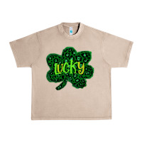French Oak Lucky Shamrock St Patricks Day Urban Heavy Tee - Bettercallsaul