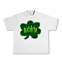 Lucky Shamrock St Patricks Day Urban Heavy Tee | Teevron