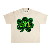 Sandshell Lucky Shamrock St Patricks Day Urban Heavy Tee - Bettercallsaul