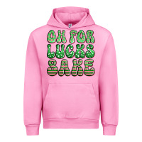 Fuchsia Pink oh for lucks sake st patricks Urban Hoodie - Artiststas
