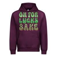 Mauve Wine oh for lucks sake st patricks Urban Hoodie - Artiststas