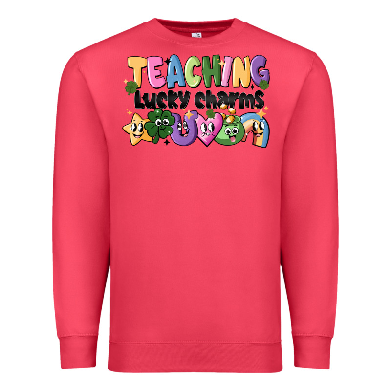 Teaching Lucky Charms Premium Sweatshirt by CowhideDigitalArt | Teevron