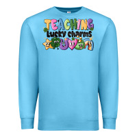 Ocean Blue Teaching Lucky Charms Premium Sweatshirt - CowhideDigitalArt