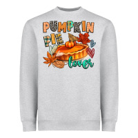 Heather Grey pumpkin pie lover Heavyweight Sweatshirt - CowGirlArtShop