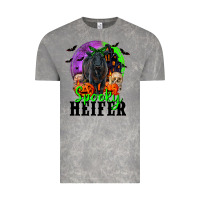 Cloud Rock spooky heifer black angus Vintage Tee - RanaPortraitStore
