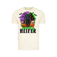 Vintage Arctic spooky heifer black angus Vintage Tee - RanaPortraitStore