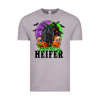 Vintage Zinc spooky heifer black angus Vintage Tee - RanaPortraitStore
