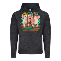 Vintage Arctic Cute Couple Pigs Vintage Hoodie - Bettercallsaul