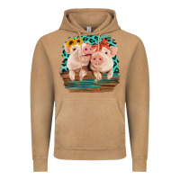 Vintage Camel Cute Couple Pigs Vintage Hoodie - Bettercallsaul